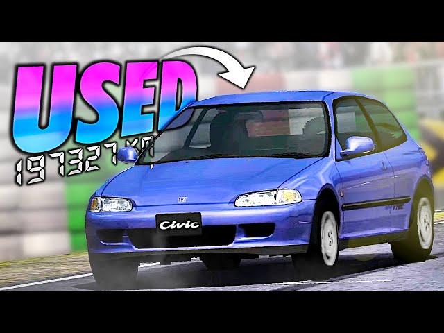 Can You Beat Gran Turismo 4 With Only Used Cars? | DustinEden