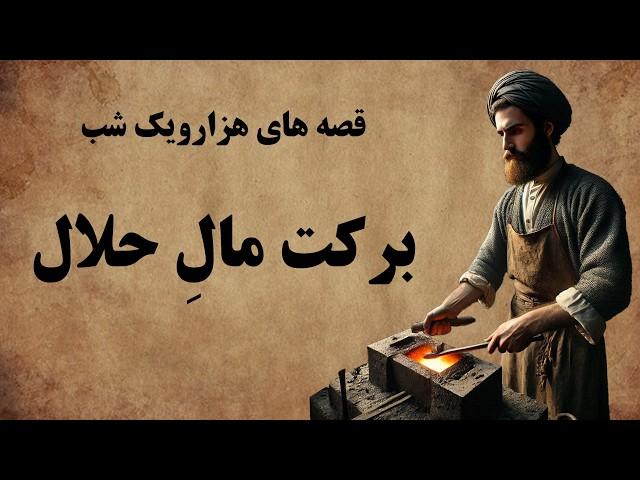 حکایت برکت مال حلال / داستان های عامیانه / قصه های هزار و یک شب