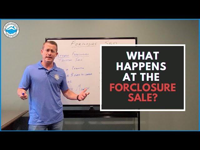 What Happens At The Foreclosure Sale? | Sell My San Antonio House