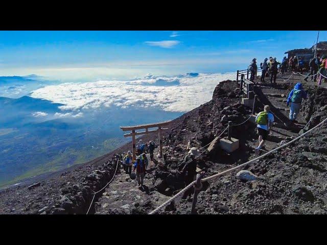 【Mt.Fuji】3-Day Solo Climb of Japan Summit | Challenging Crater Circuit at the Summit