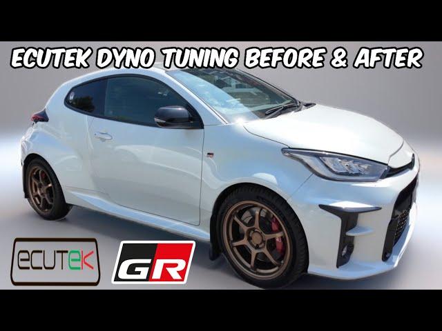 Power Unleashed: GR Yaris EcuTek Tune - Before & After Dyno Comparison!