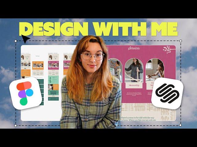 Design with me  My full web design process using Figma & Squarespace