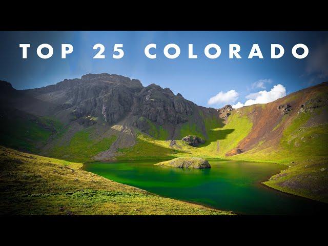 TOP 25 HIKES & PLACES TO VISIT IN COLORADO