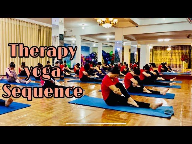 Therapy yoga sequence (knee pain & Back pain)| master Ranjeet Singh Bhatia | yoga class