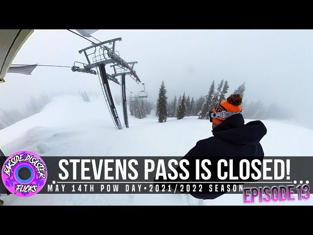 We rode powder at closed Stevens Pass ski resort in mid May! // EP13