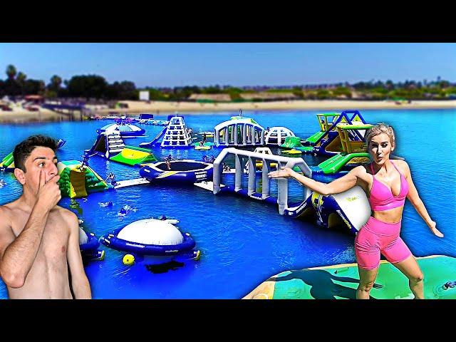 GOING TO THE WORLD’S BIGGEST INFLATABLE WATER PARK!!