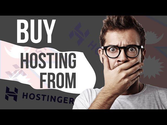 How To! Buy Hosting From @Hostinger  In Nepal | CheapTech Nepal