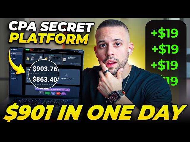 New CPA Platform Paying $19 Every 30 minutes FOR FREE $901/Day (No Skills Required)