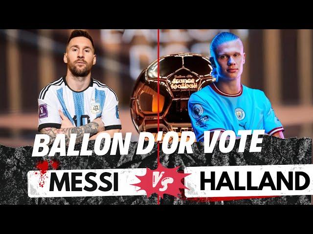 Lionel Messi Vs Halland | How Messi Won His 8Th Ballon D'or