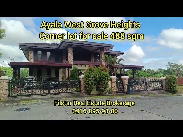 Ayala Westgrove Heights Silang Cavite Corner lot for sale