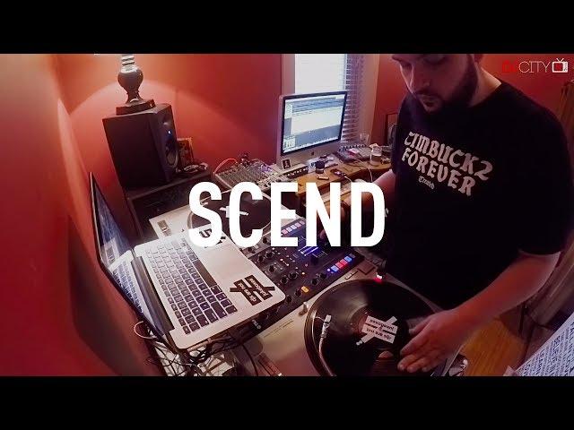 Scratch DJ Academy's Scend Performs Routine for DJcityTV