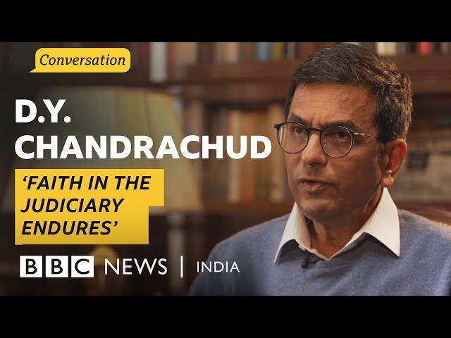 D.Y. Chandrachud on the Ayodhya verdict, Article 370, and judicial transparency | BBC News India