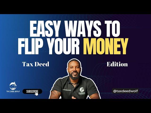 How I Flipped $3,000 To $20,000 | Tax Deed Investing