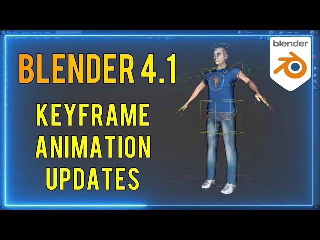 Blender 4.1 | Keyframe Animation Updates