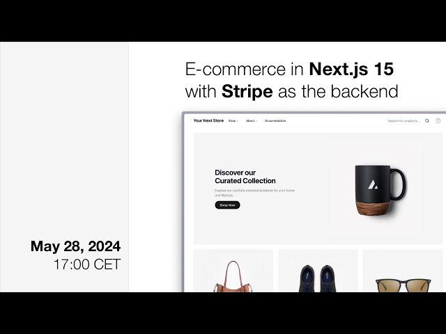 E-Commerce with Next.js 15 and Stripe as the backend