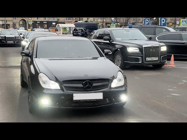 ПАЦАНЫ НА CLS БАНАН ПОКОРЯЮТ МОСКВУ! ДРИФТ И ШАШКИ