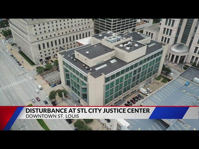 Disturbance at St. Louis jail halts inmate processing