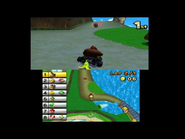 Mario Kart 7 (3DS) walkthrough - Koopa Cape