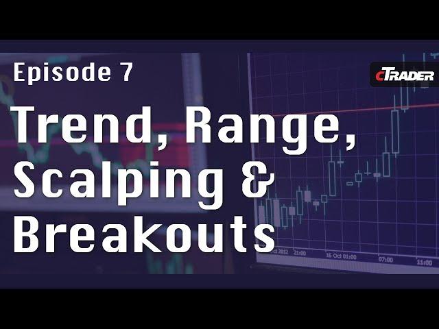 Trend, Range, Scalping and Breakouts - Learn to trade Forex with cTrader - Episode 7