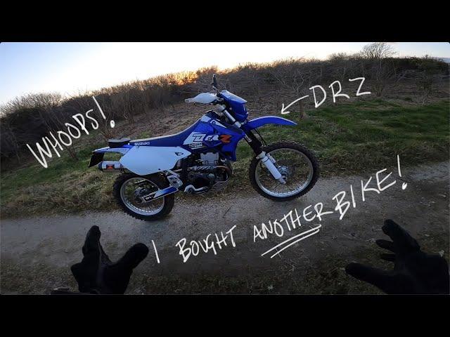 Whoops! I bought another bike! DRZ400 first impressions...