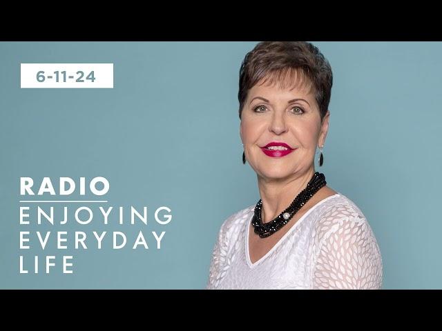 Learning How to Rest | Joyce Meyer | Enjoying Everyday Life Radio Podcast