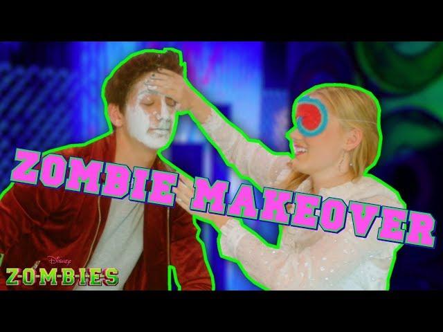 Zombie Makeover Challenge  | ZOMBIES | Disney Channel