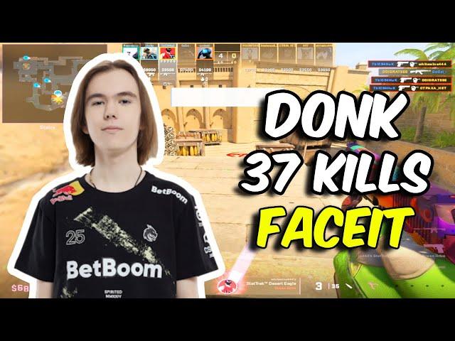 donk 37 Kills (Mirage) FACEIT Dec 24, 2024 | CS2 POV