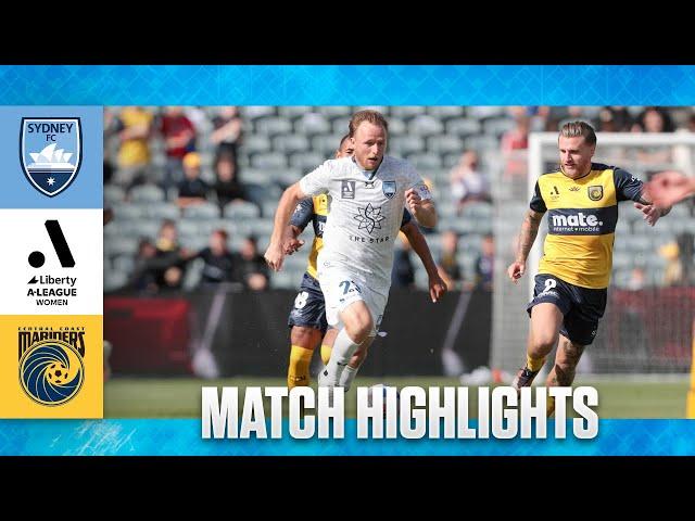 HIGHLIGHTS: Central Coast Mariners v Sydney FC | Isuzu UTE A-League