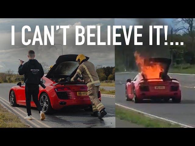 My Audi R8 Caught Fire!