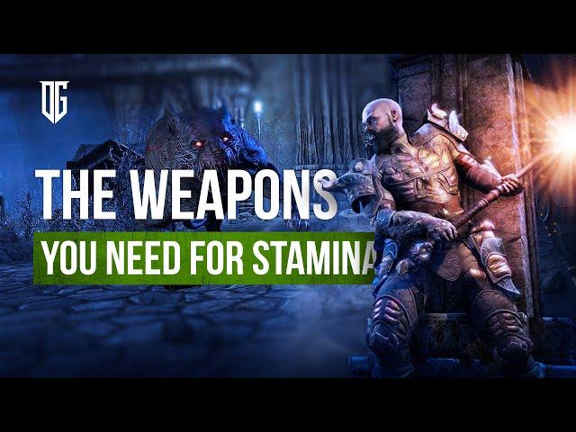 ️ The Weapons You Need for Stamina Builds in The Elder Scrolls Online ️