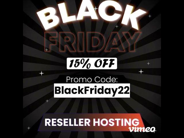 Black Friday 2022 Web Hosting Deals | Free .COM Domain