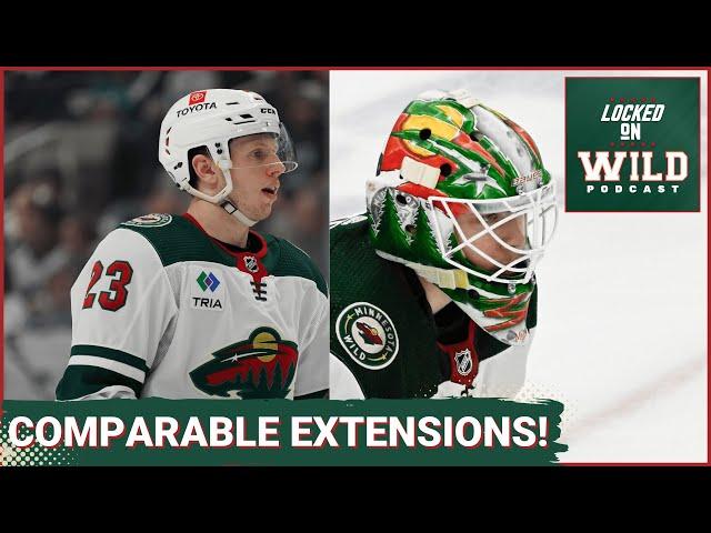 Comparable Extensions for Marco Rossi and Jesper Wallstedt! #minnesotawild #mnwild