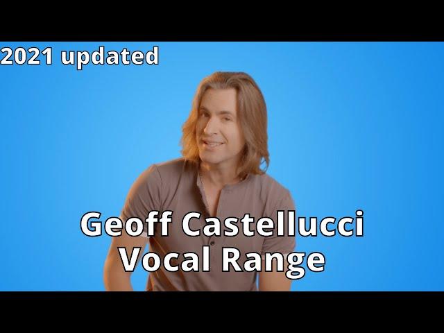 Geoff Castellucci Vocal Range | (C#0)B0 - A5