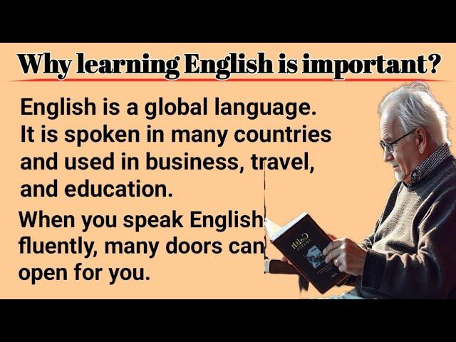 How to learning English faster |How To Improve Your speaking | why learning English is important?