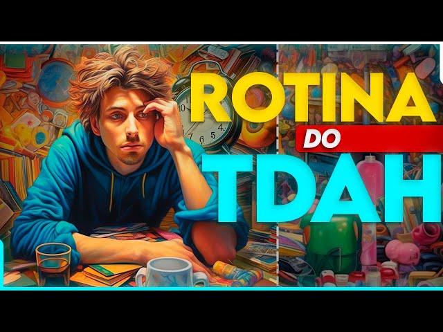 Como contornar os PROBLEMAS de ROTINA e a PROCRASTINAÇÃO do TDAH - Dicas Práticas