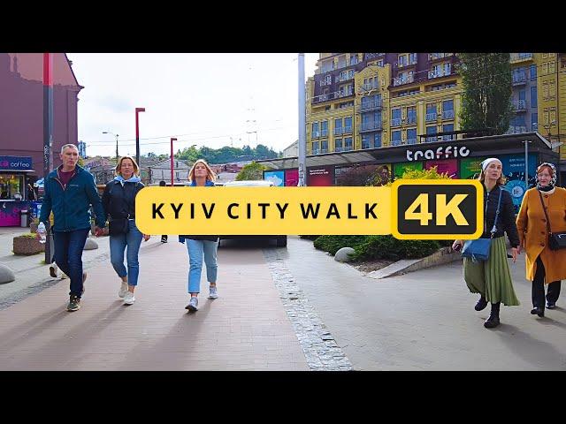 TIME FLIES : Eye-Opening Walking in Kyiv, Ukraine. 4K Walk