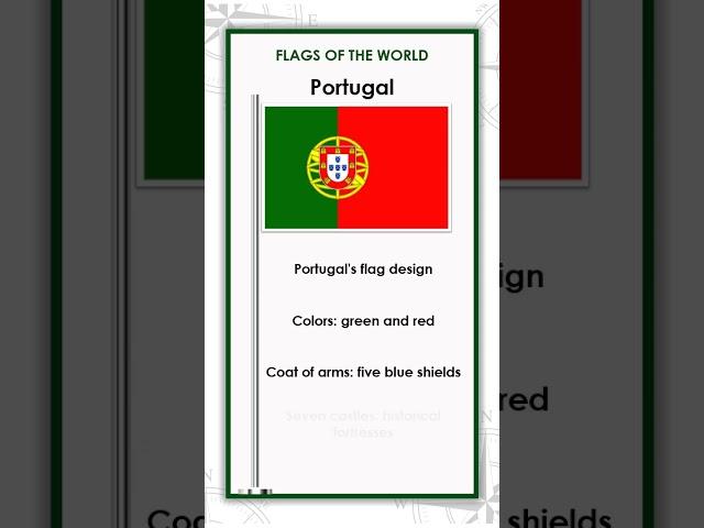 The flag of Portugal