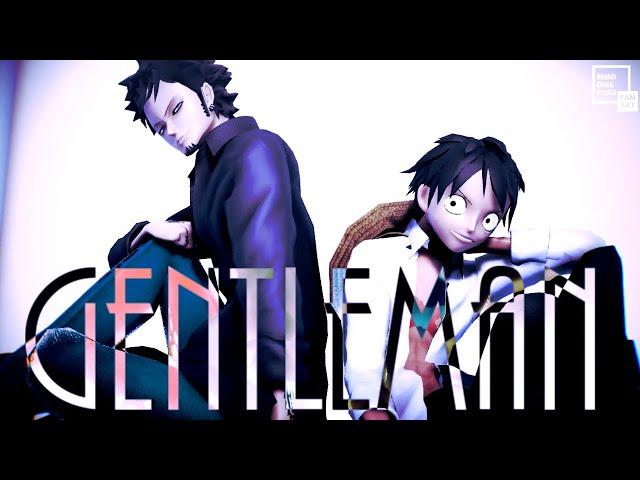 【MMDワンピ】GENTLEMAN/PSY【ロー&ルフィ】