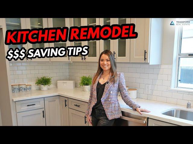 Save Money on a Kitchen Renovation - Kitchen Renovation Tips, Kitchen Remodel Cost Saving Ideas