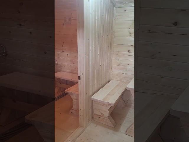Готовая Мобильная Баня из Бруса - под Ключ - 8 х 2.30 м