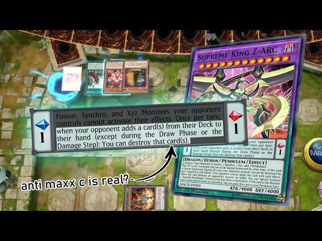 I Found Pendulum Scale That Counter Maxx "C"! Yugioh Master Duel