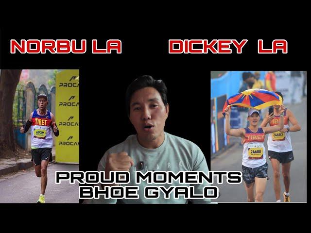 Big proud moments// Tibetan husband wife runner coupel#tibetanvloger