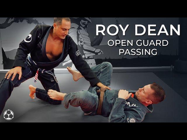 Jiu Jitsu Techniques | Open Guard Passing | BJJ Black Belt Roy Dean