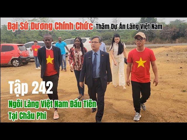 Huy Khánh Vlogs || Đại Sứ Việt Nam Tại Angola Dương Chính Chức Thăm Dự Án Làng Việt Nam