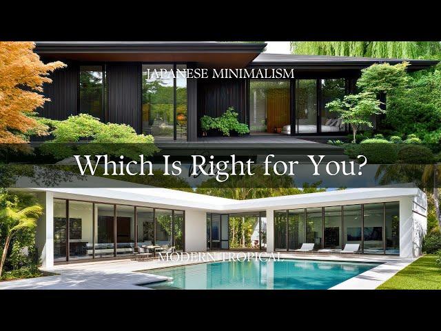 Japanese Minimalism VS Modern Tropical Design: Which Home Style Suits Your Lifestyle Best?