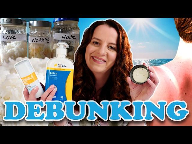 Homemade Sunscreen WARNING & the fake Rice experiment | How To Cook That Ann Reardon