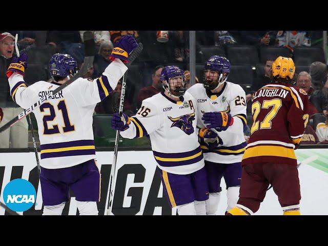 Minnesota State vs. Minnesota: 2022 NCAA Frozen Four semifinal highlights