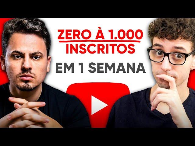 Do zero a mil inscritos em uma semana no YouTube - React