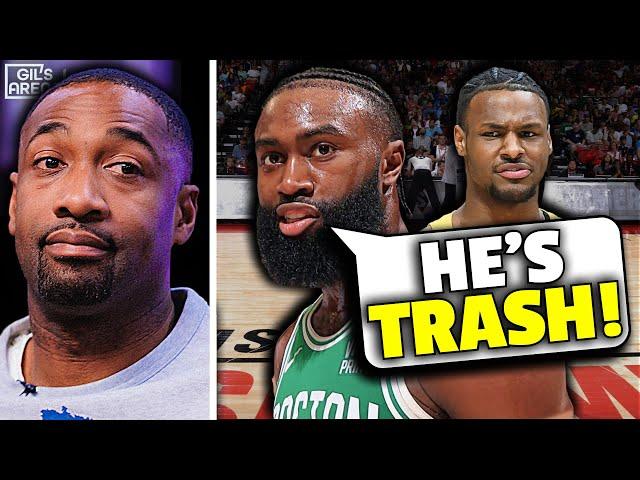 Gil's Arena ERUPTS After Jaylen Brown DISSES Bronny