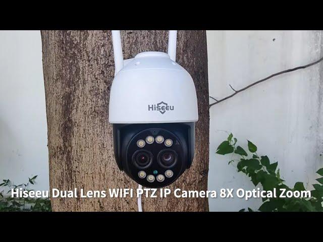 8MP 4K PTZ Wifi IP Camera Outdoor Security Protection